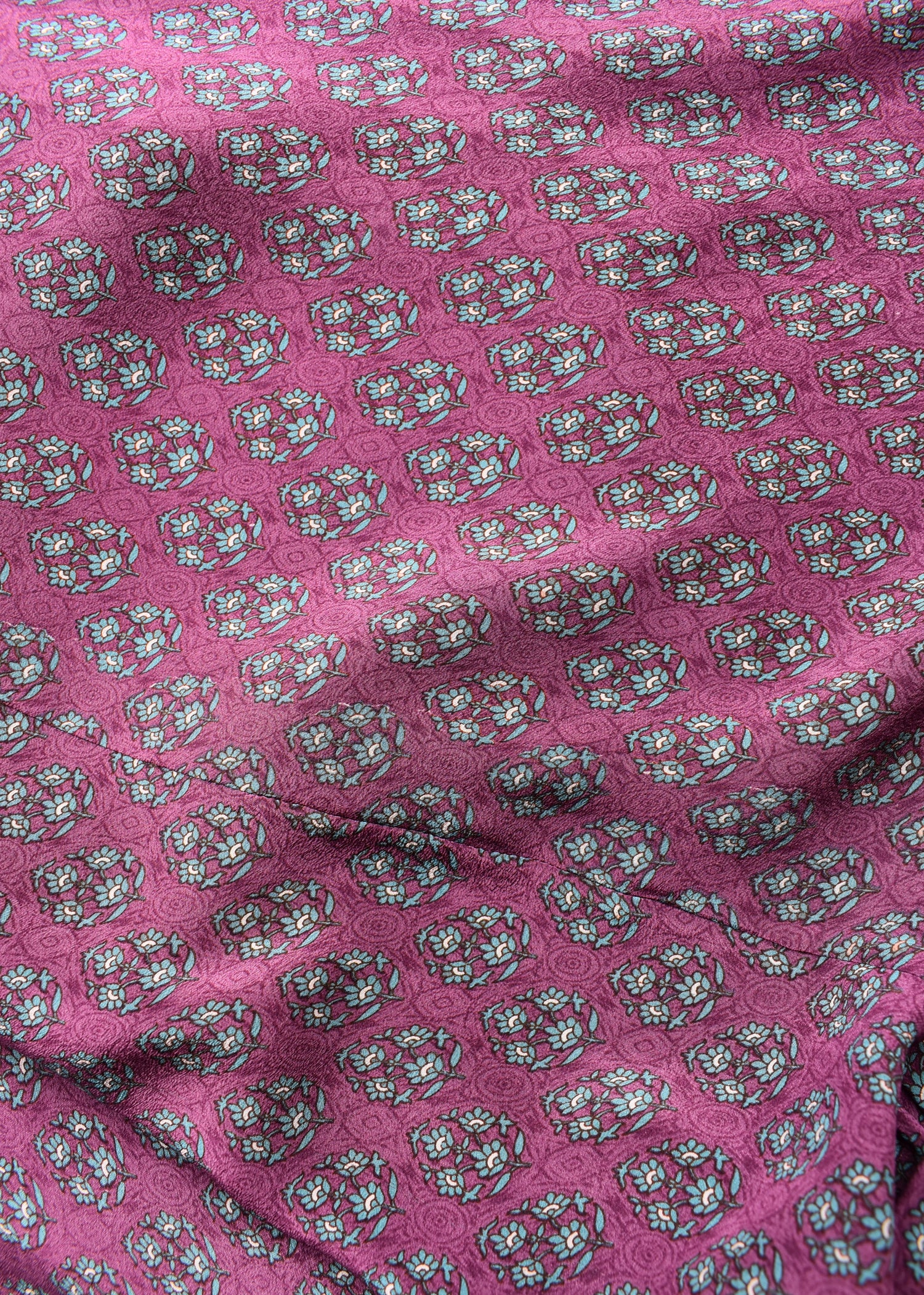 Eustoma Silk Crepe Swing Maxi Dress ~ Tulipwood XS