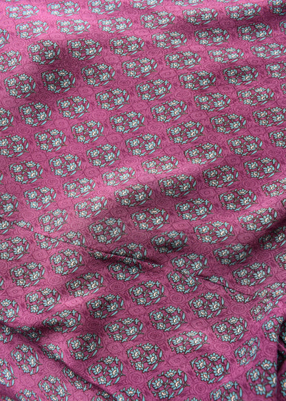 Eustoma Silk Crepe Swing Maxi Dress ~ Tulipwood XS