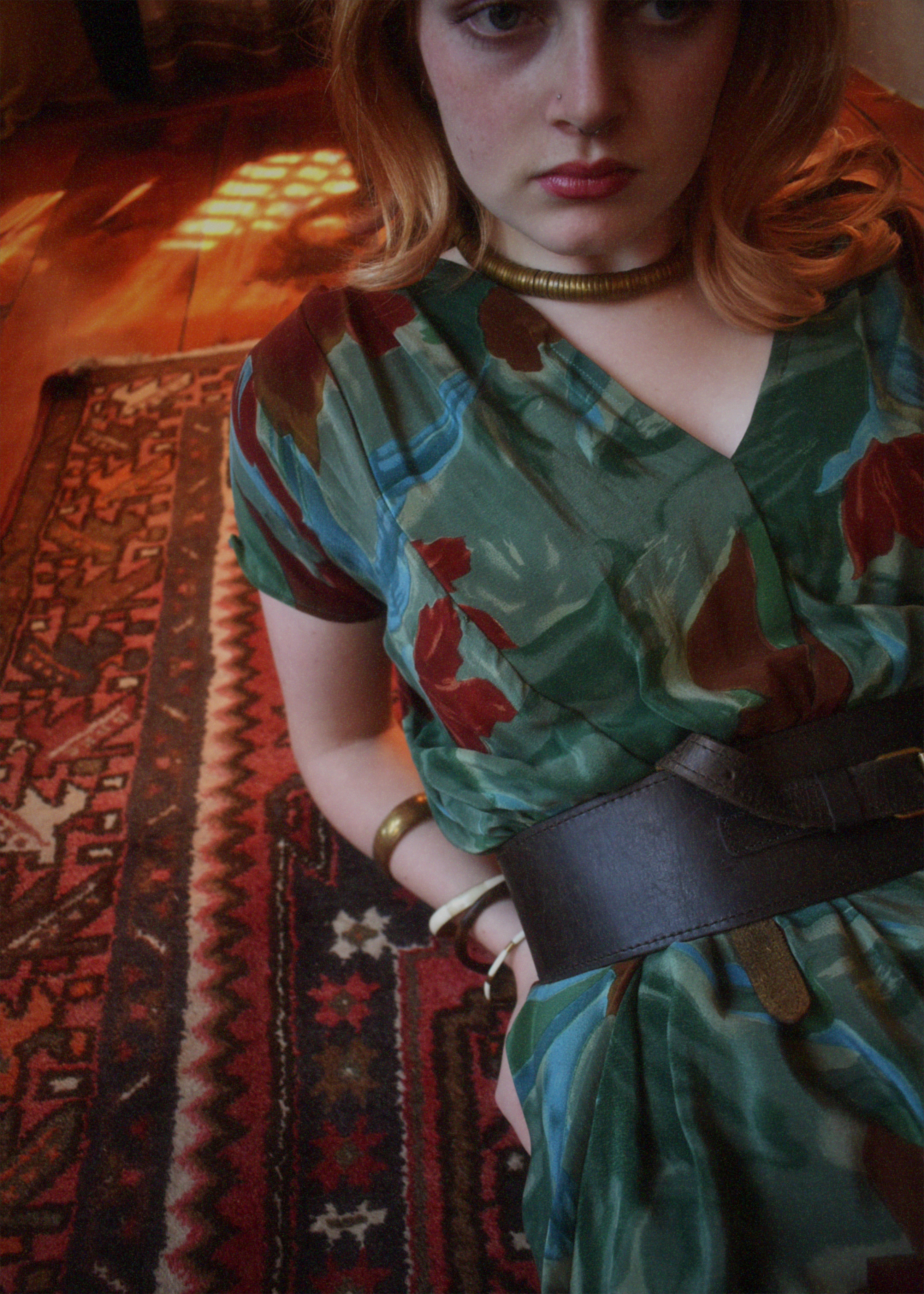 Protea Silk Crepe 1930&