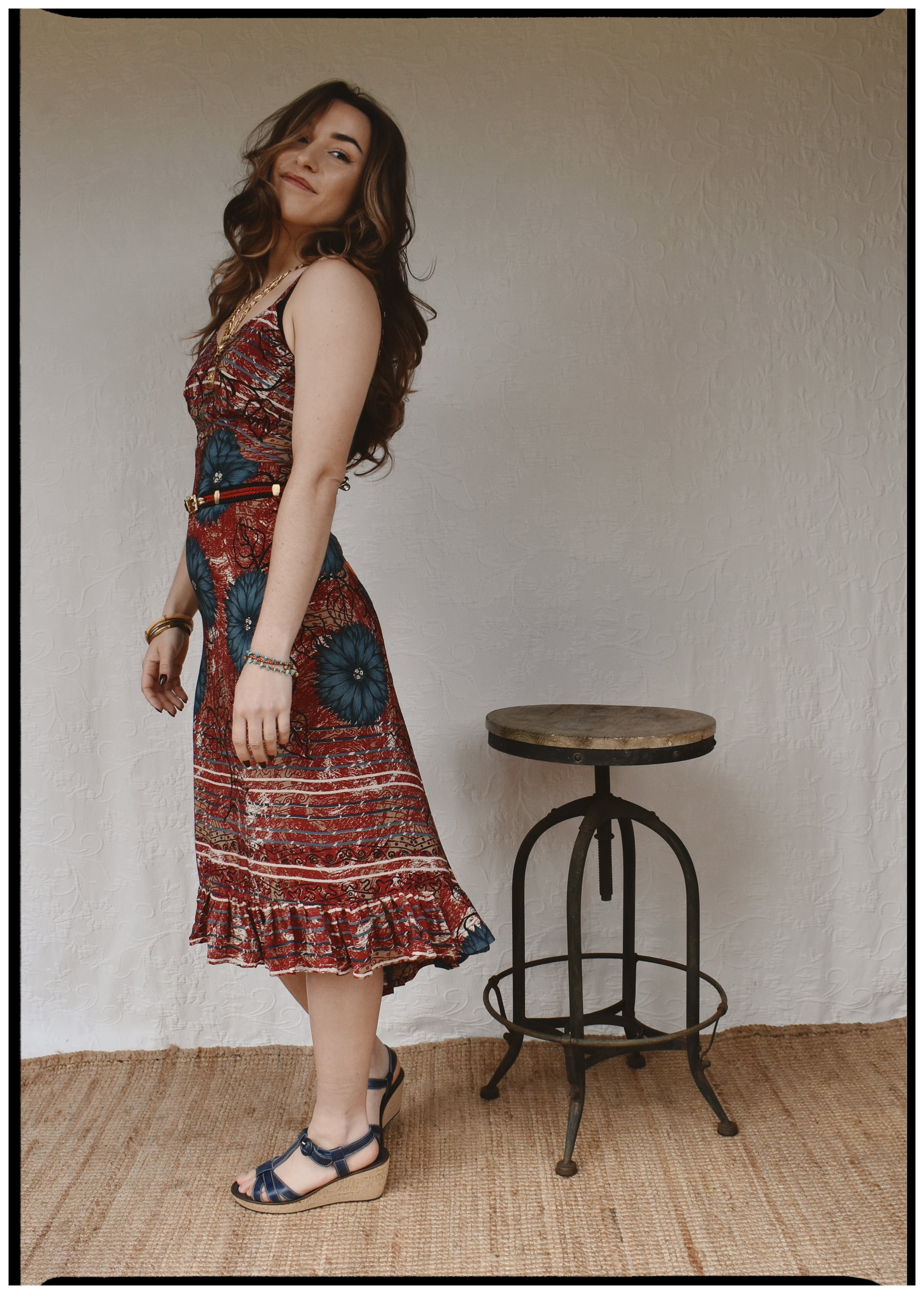 Rumex Silk Slip Dress ~ Directoire XS &amp; XL