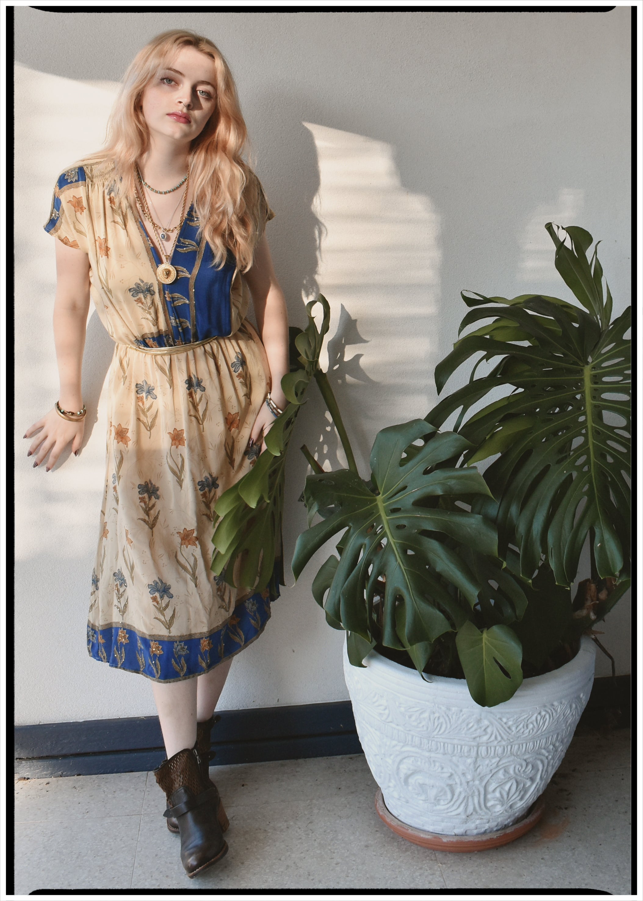 Protea Silk Crepe 1930&
