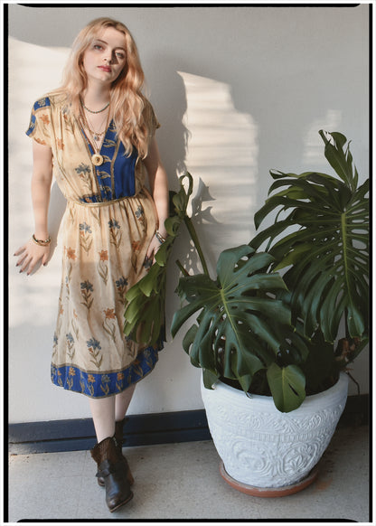 Protea Silk Crepe 1930&
