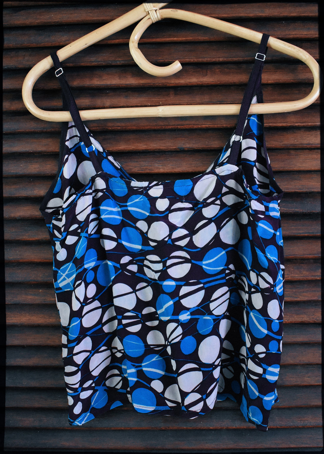 Reseda Silk Crepe Camisole Top ~ Hydro XS
