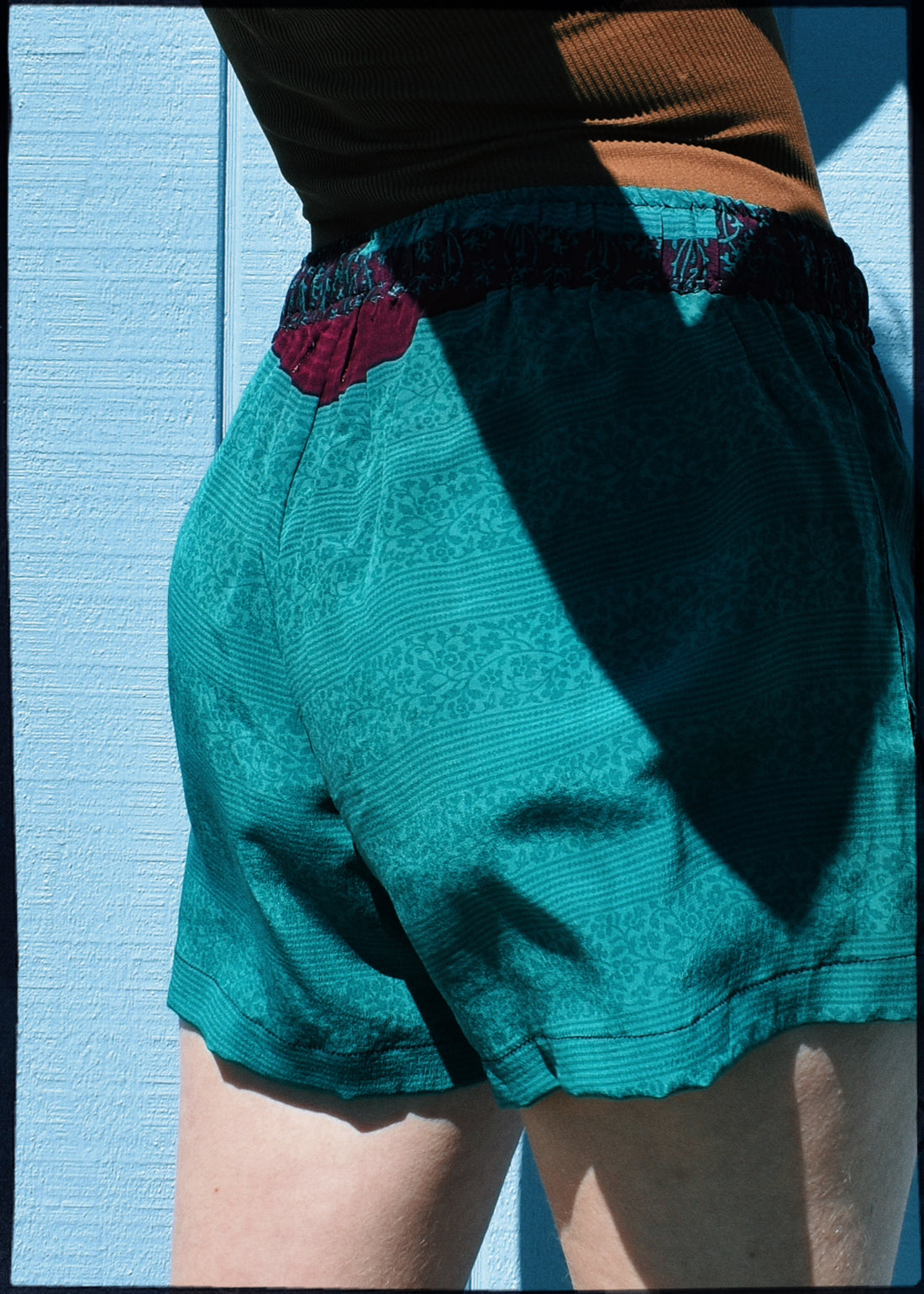 Fumaria Silk Shorts ~ Vivacious S