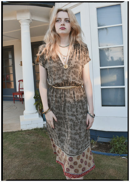 Protea Silk Crepe 1930&