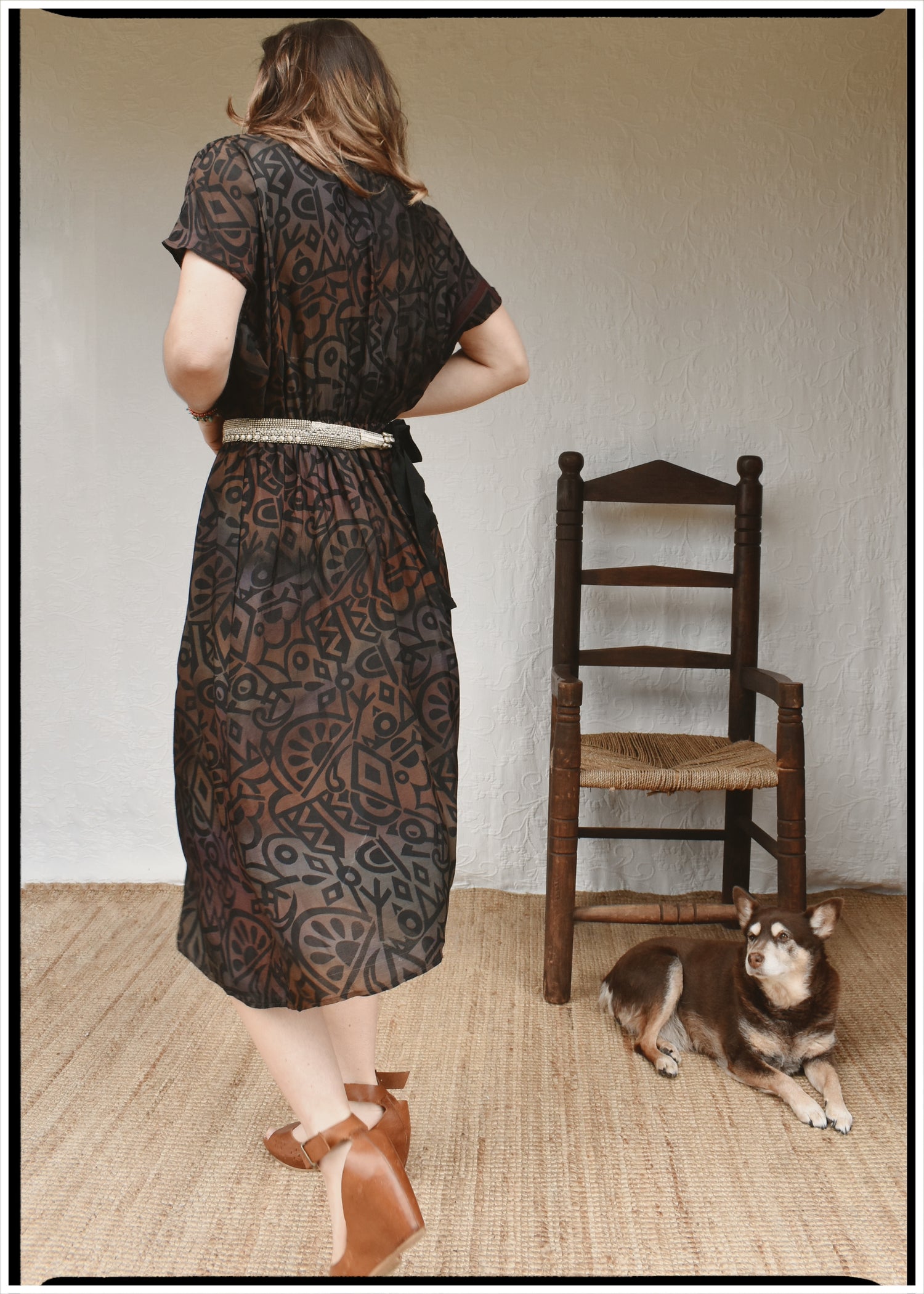 Protea Silk Crepe 1930&