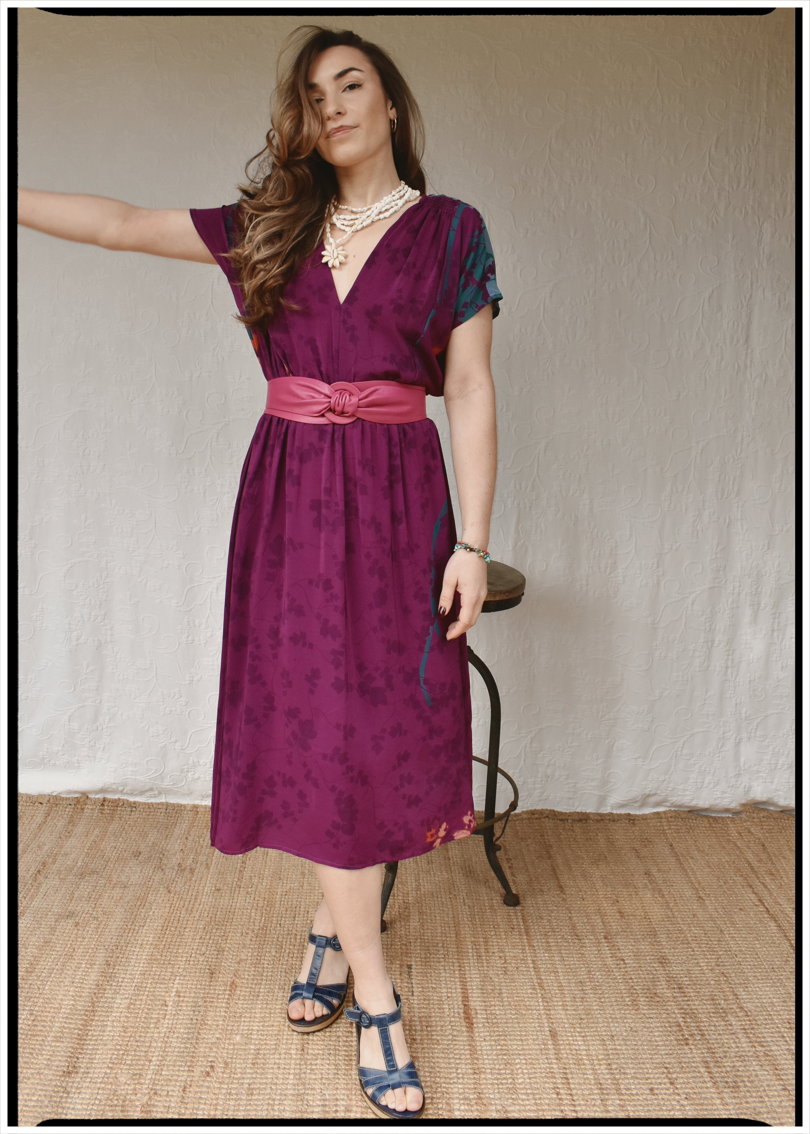 Protea Silk Crepe 1930&