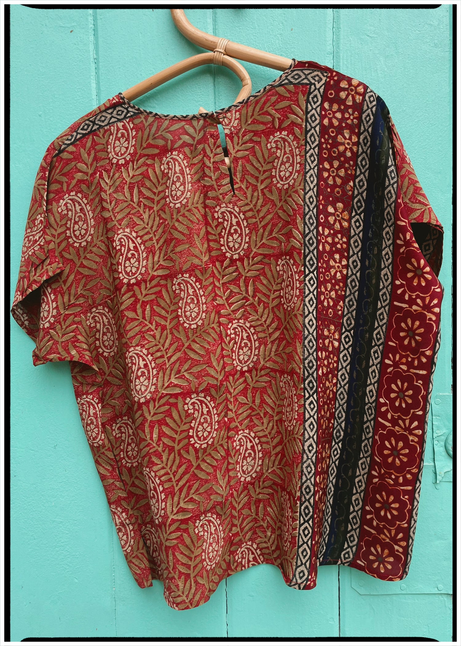 Viola Silk Crepe T-Shirt ~ Colio XL