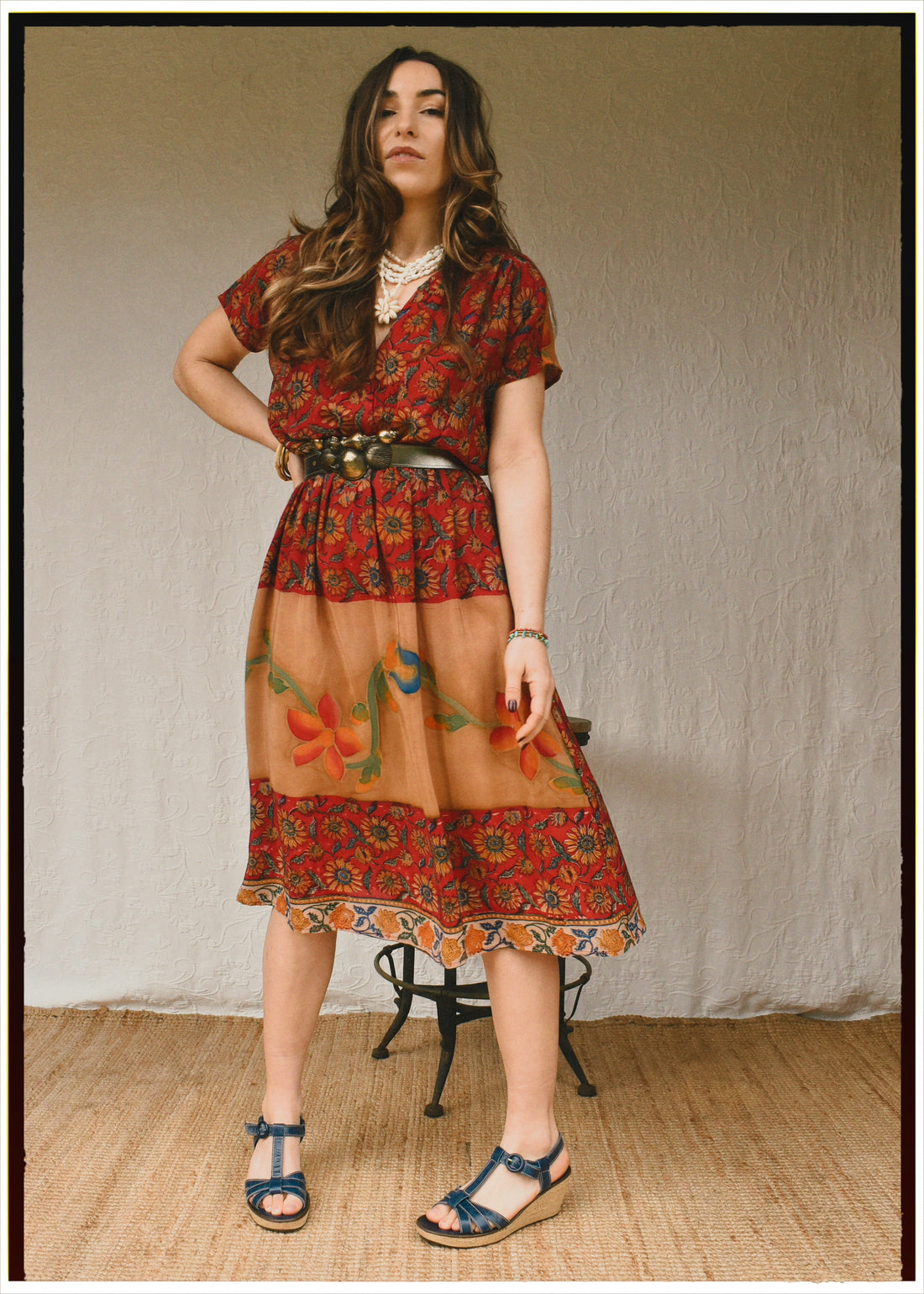 Protea Silk Crepe 1930&