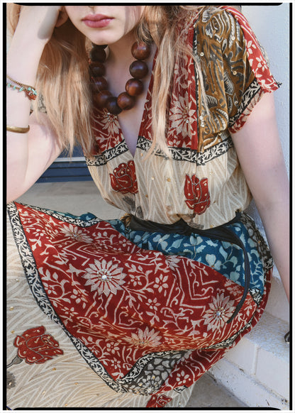 Protea Silk Crepe 1930&