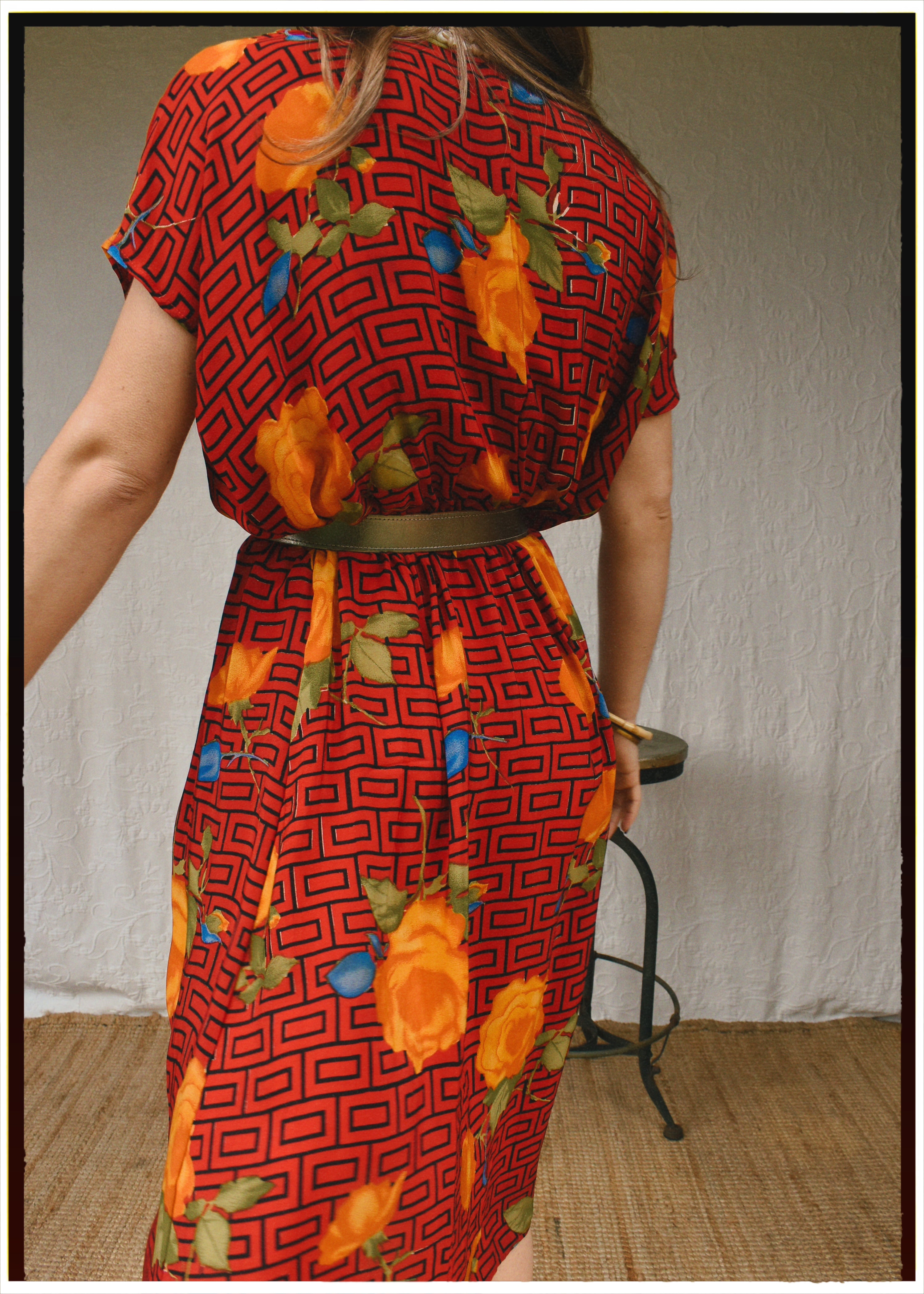 Protea Silk Crepe 1930&