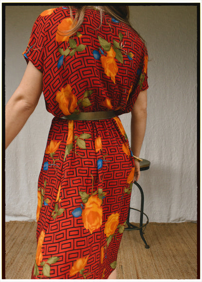 Protea Silk Crepe 1930&