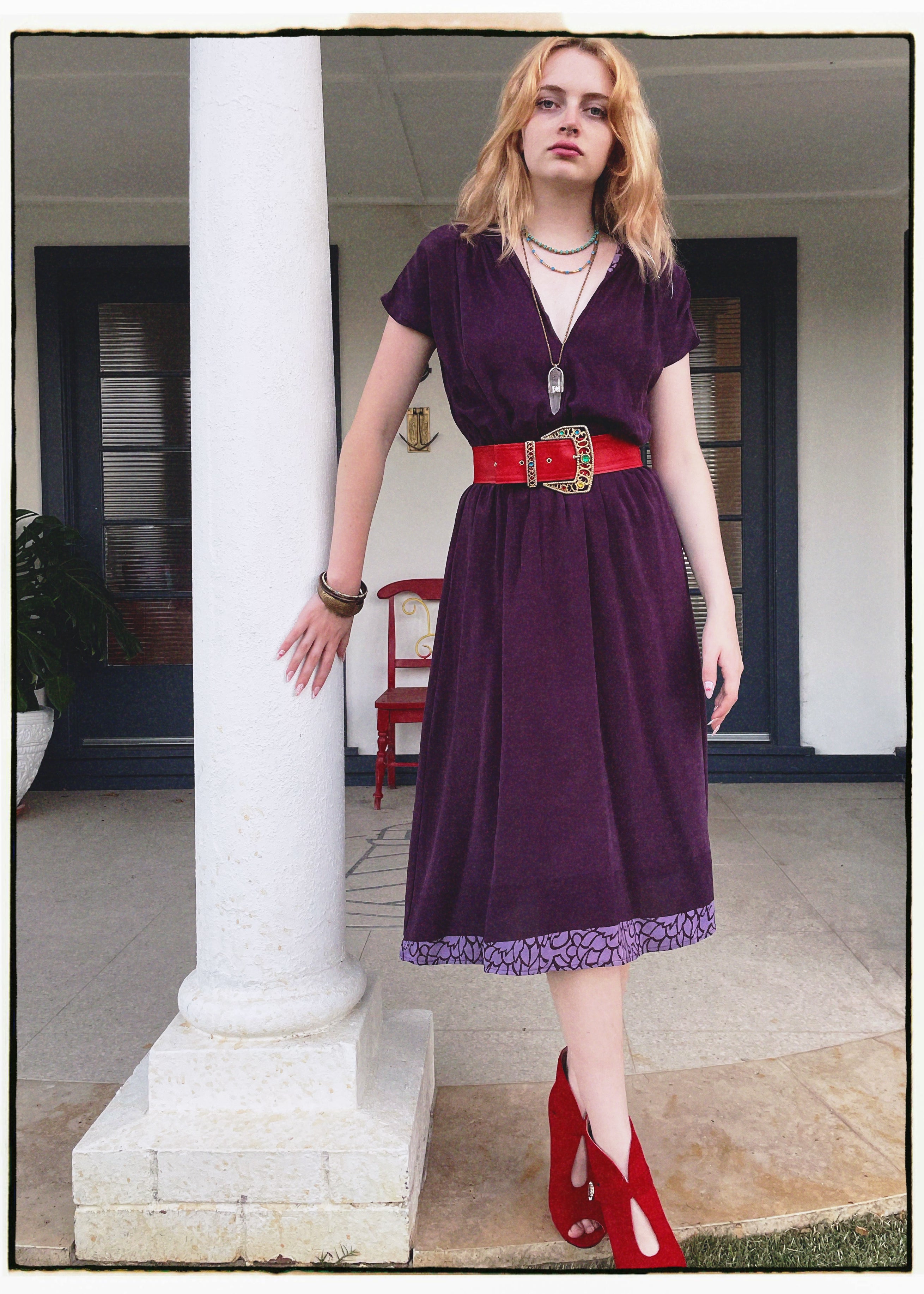 Protea Silk Crepe 1930&