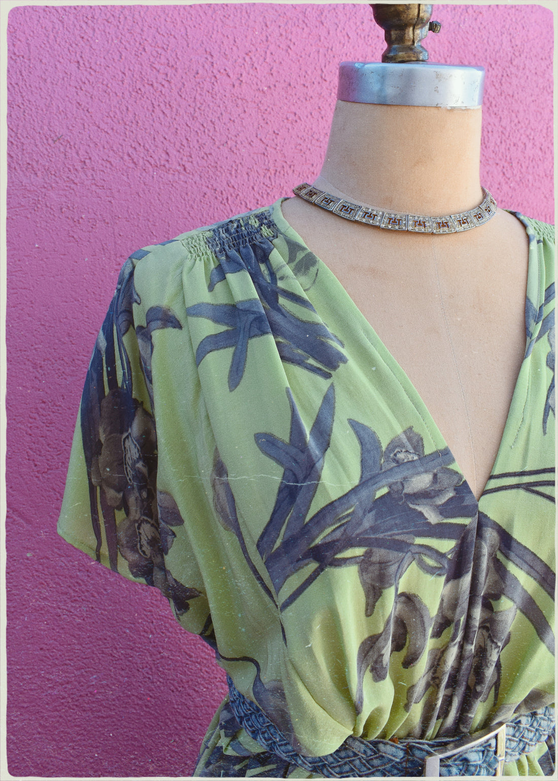 Protea Silk Crepe 1930&