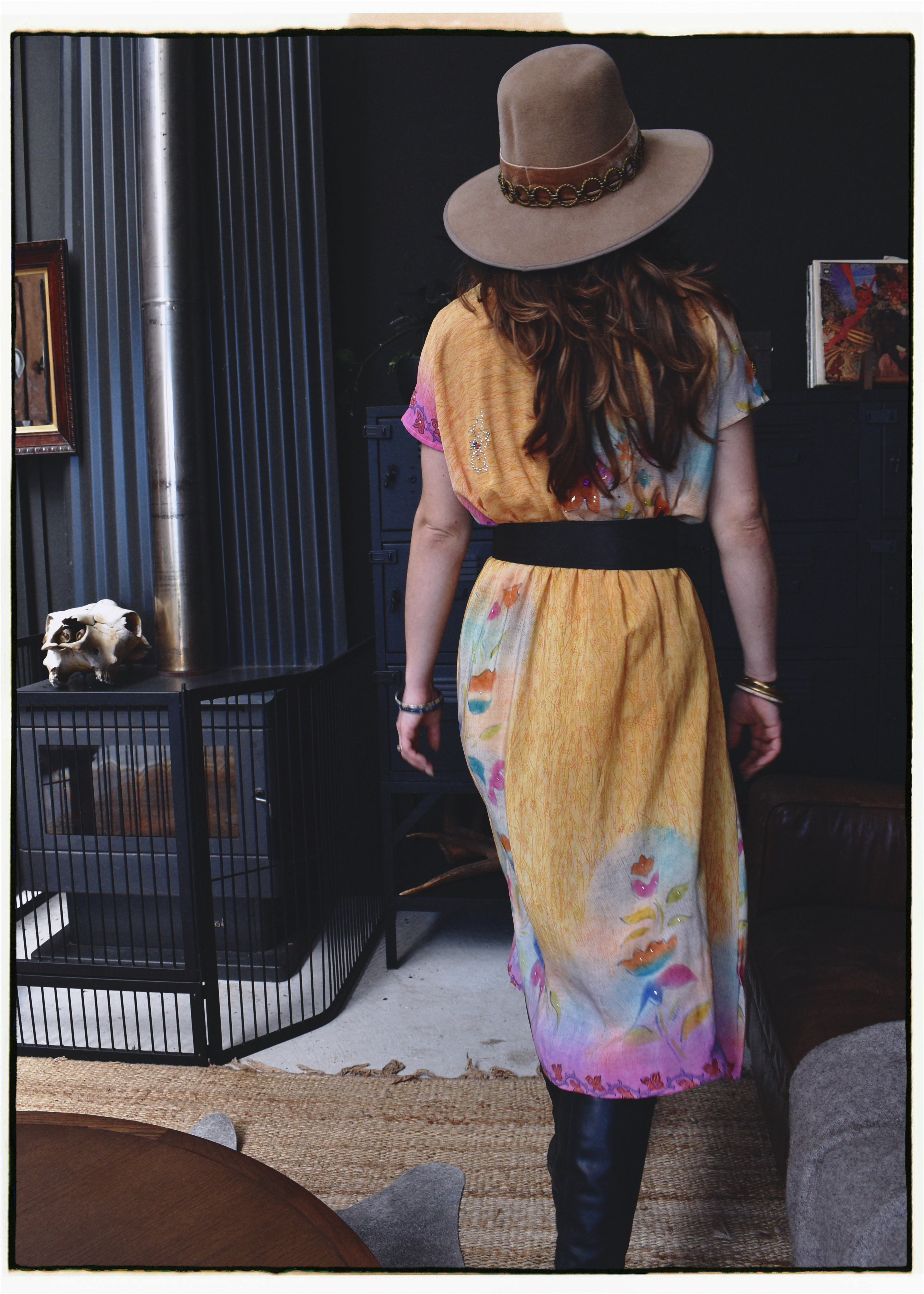 Protea Silk Crepe 1930&