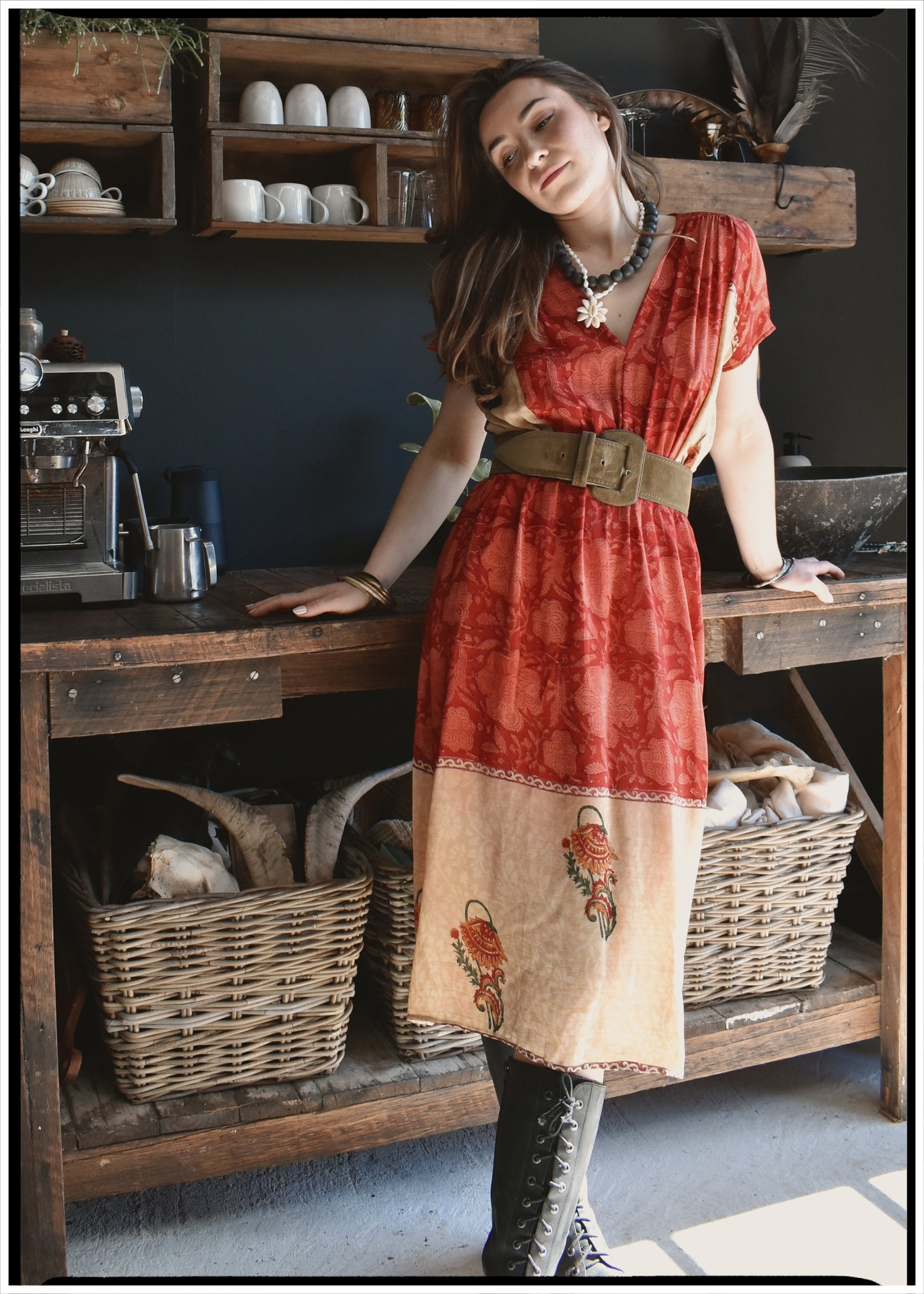 Protea Silk Crepe 1930&