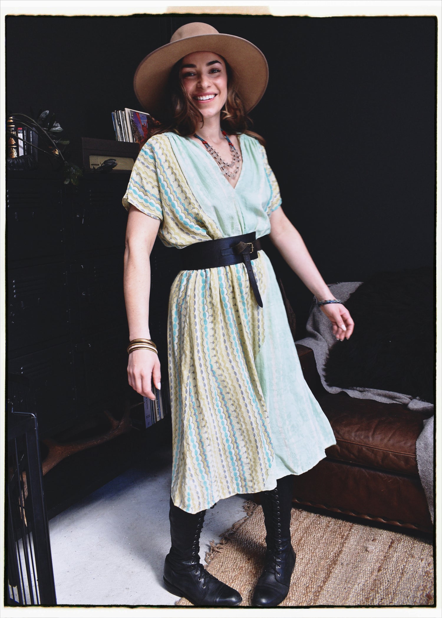 Protea Silk Crepe 1930&