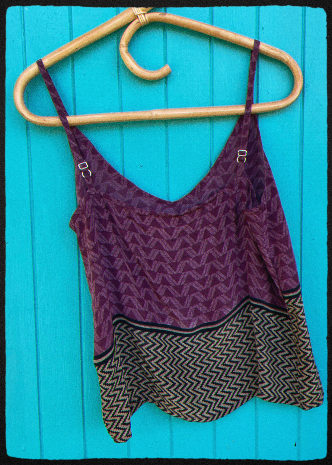 Reseda Silk Crepe Camisole Top ~ Deco XS