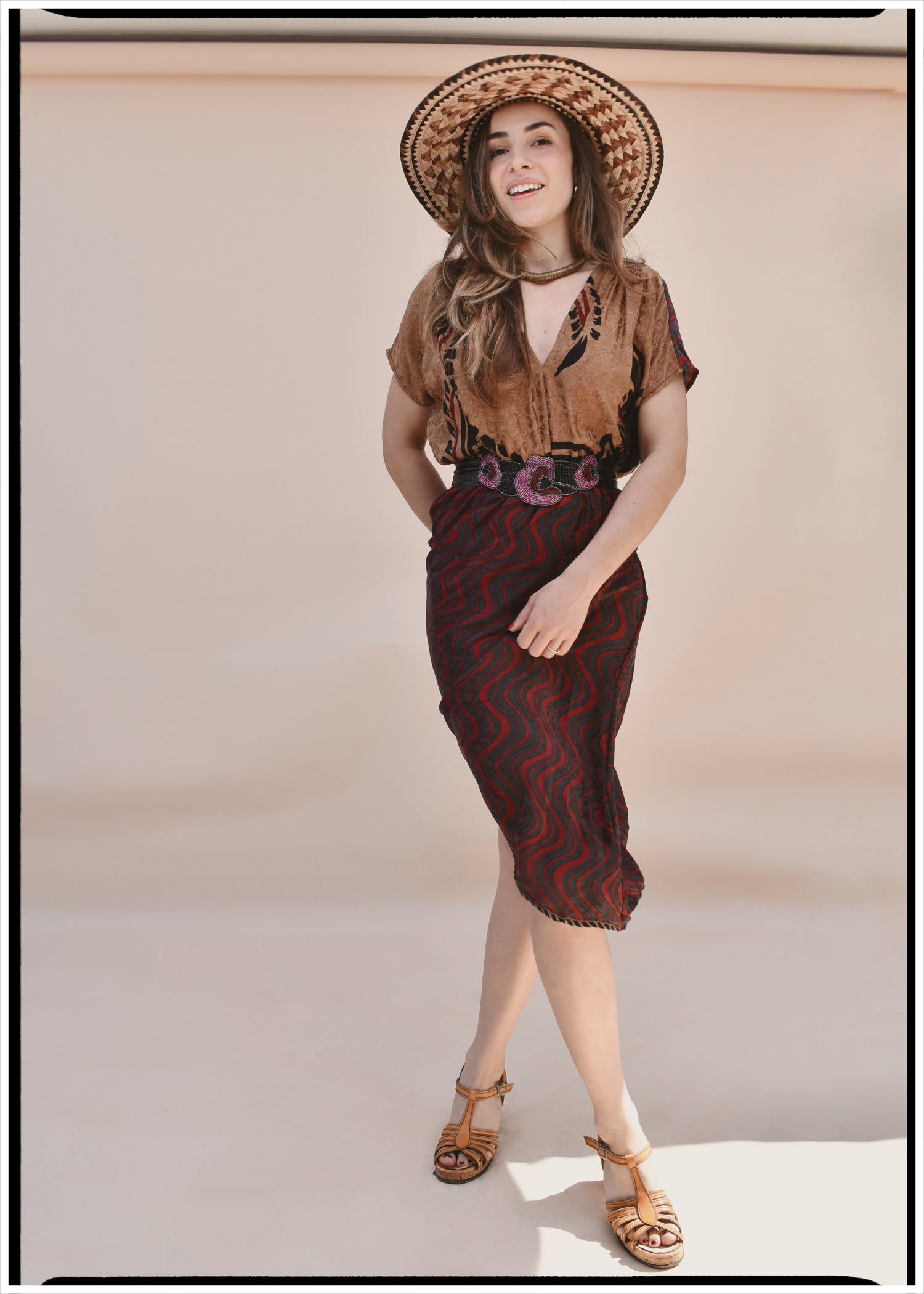 Protea Silk Crepe 1930&