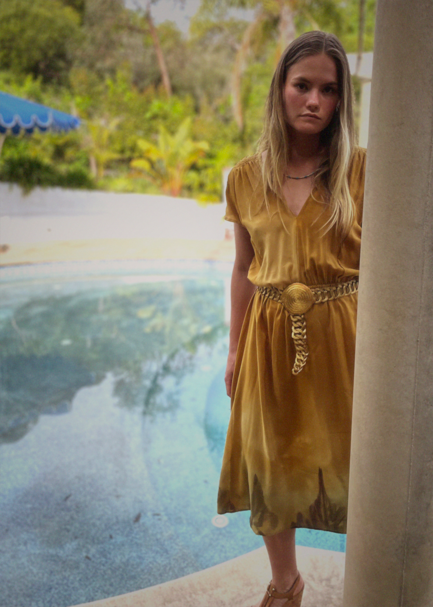 Protea Silk Crepe 1930&