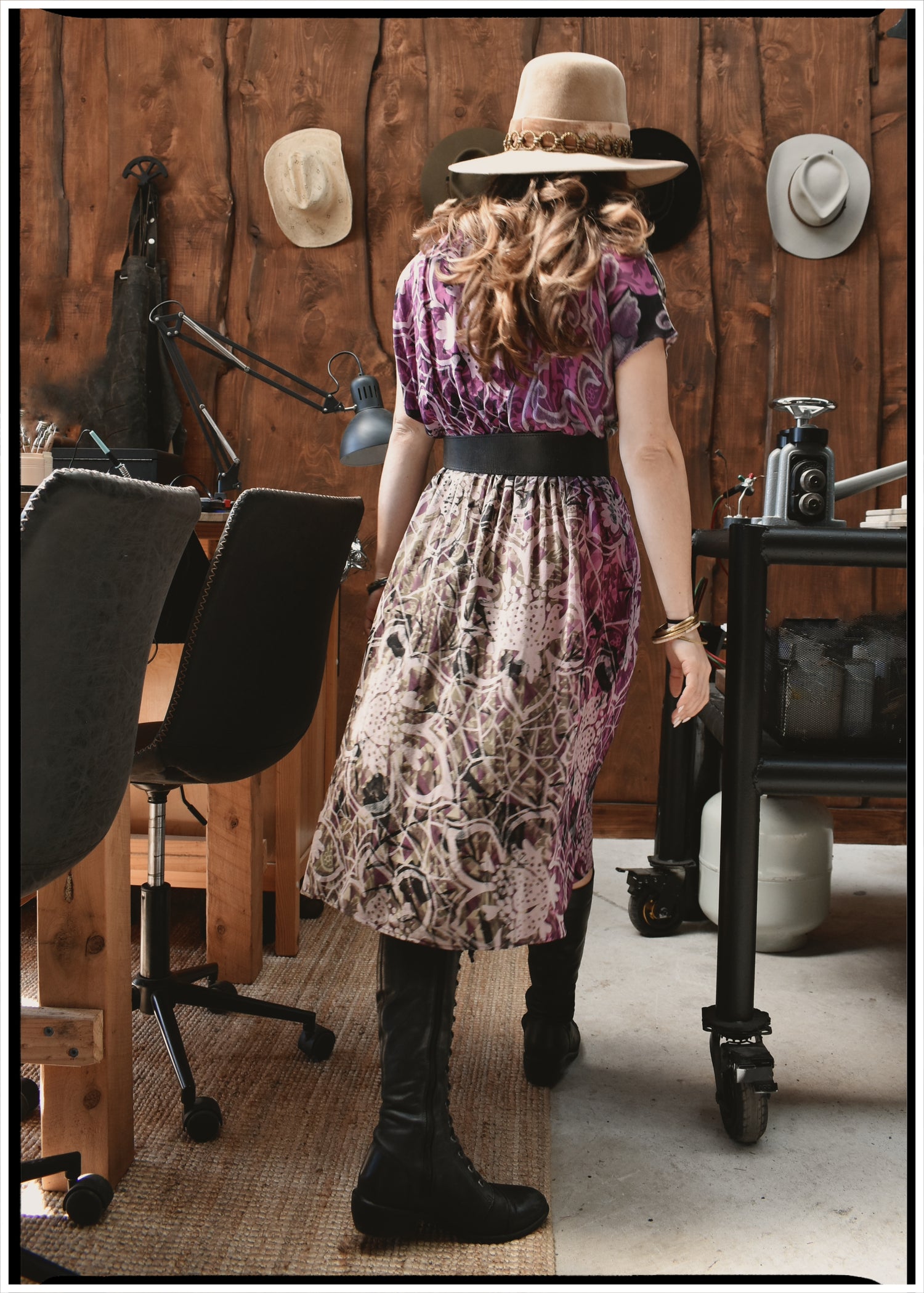 Protea Silk Crepe 1930&