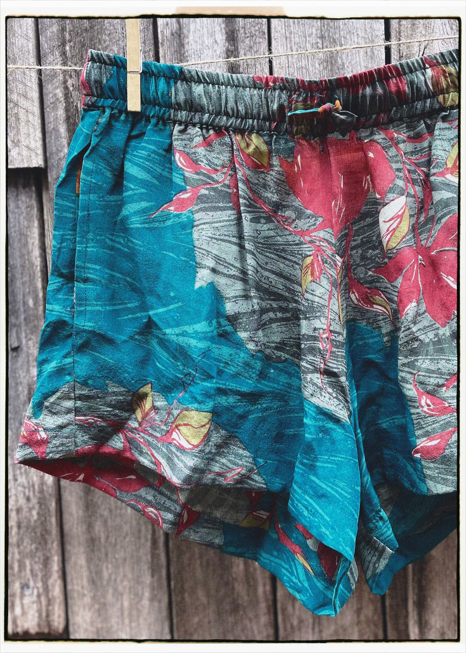 Fumaria Silk Shorts ~ Savvy S