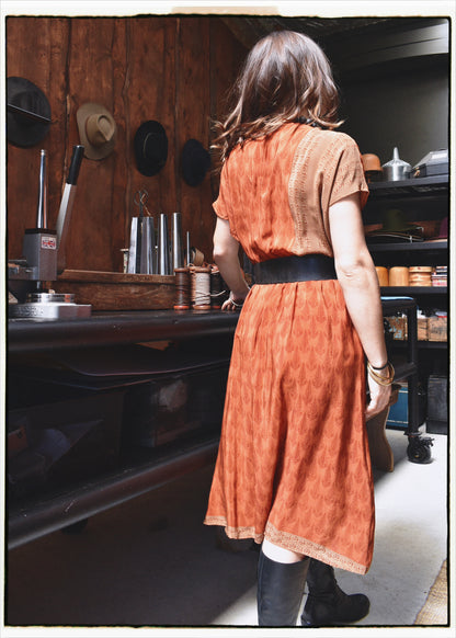 Protea Silk Crepe 1930&