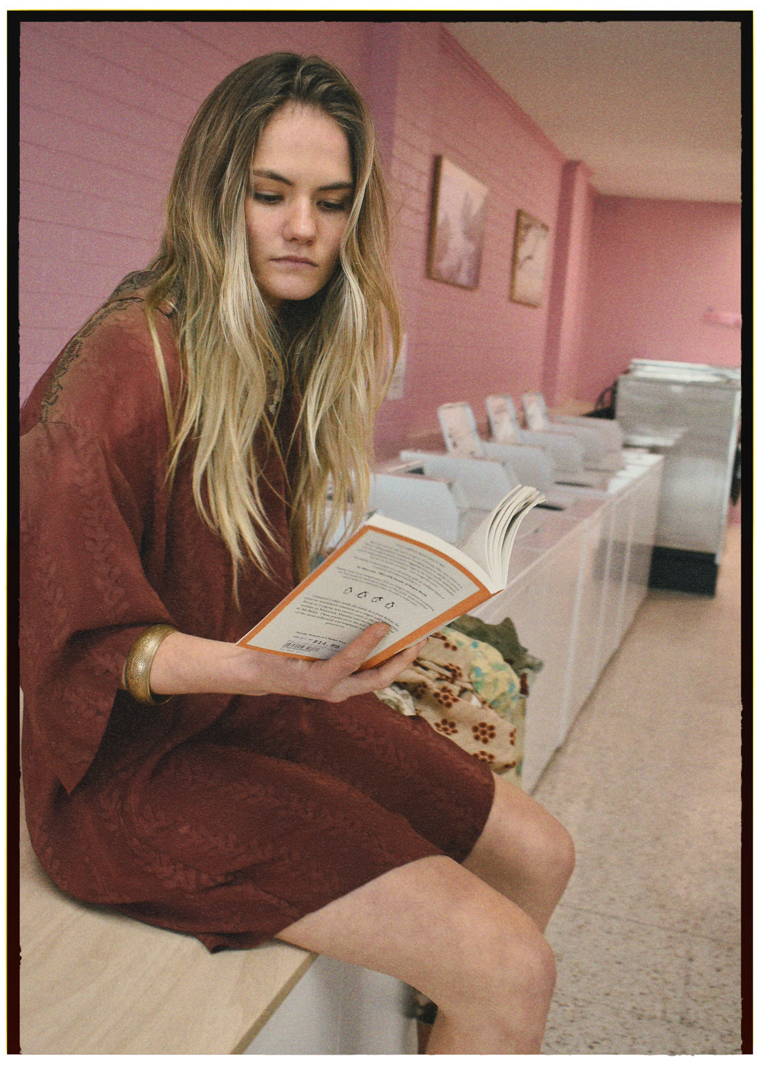 Astralagus Silk Crepe Oversized Shirt ~ Watermark