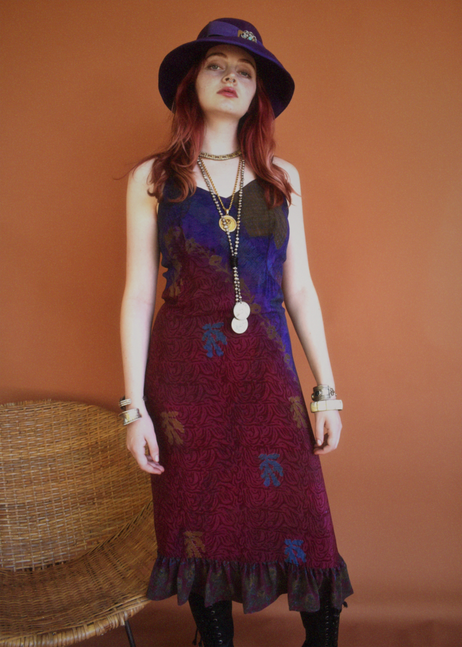 Rumex Silk Slip Dress ~ Holly S