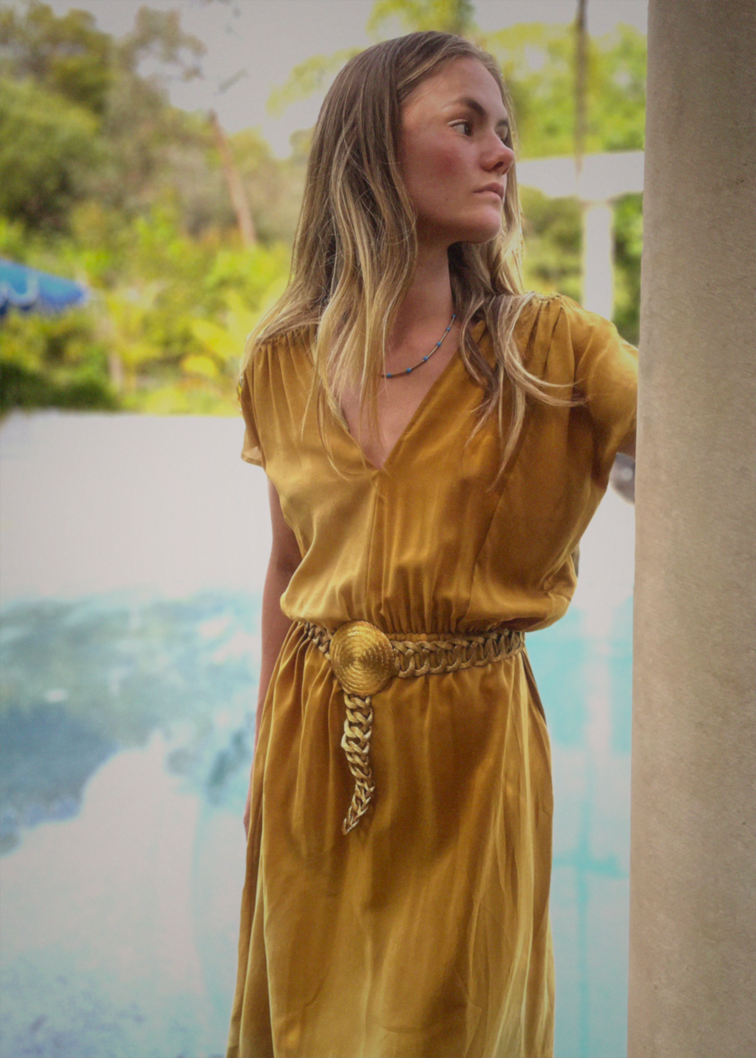 Protea Silk Crepe 1930&