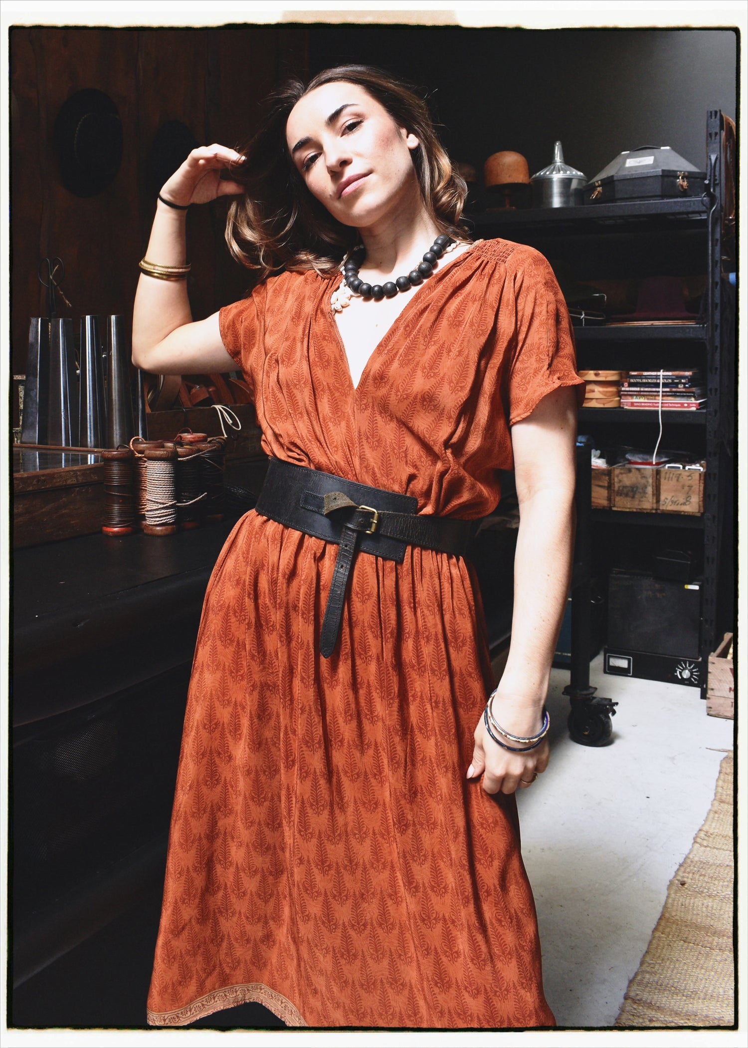 Protea Silk Crepe 1930&