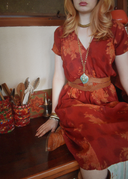 Protea Silk Crepe 1930&