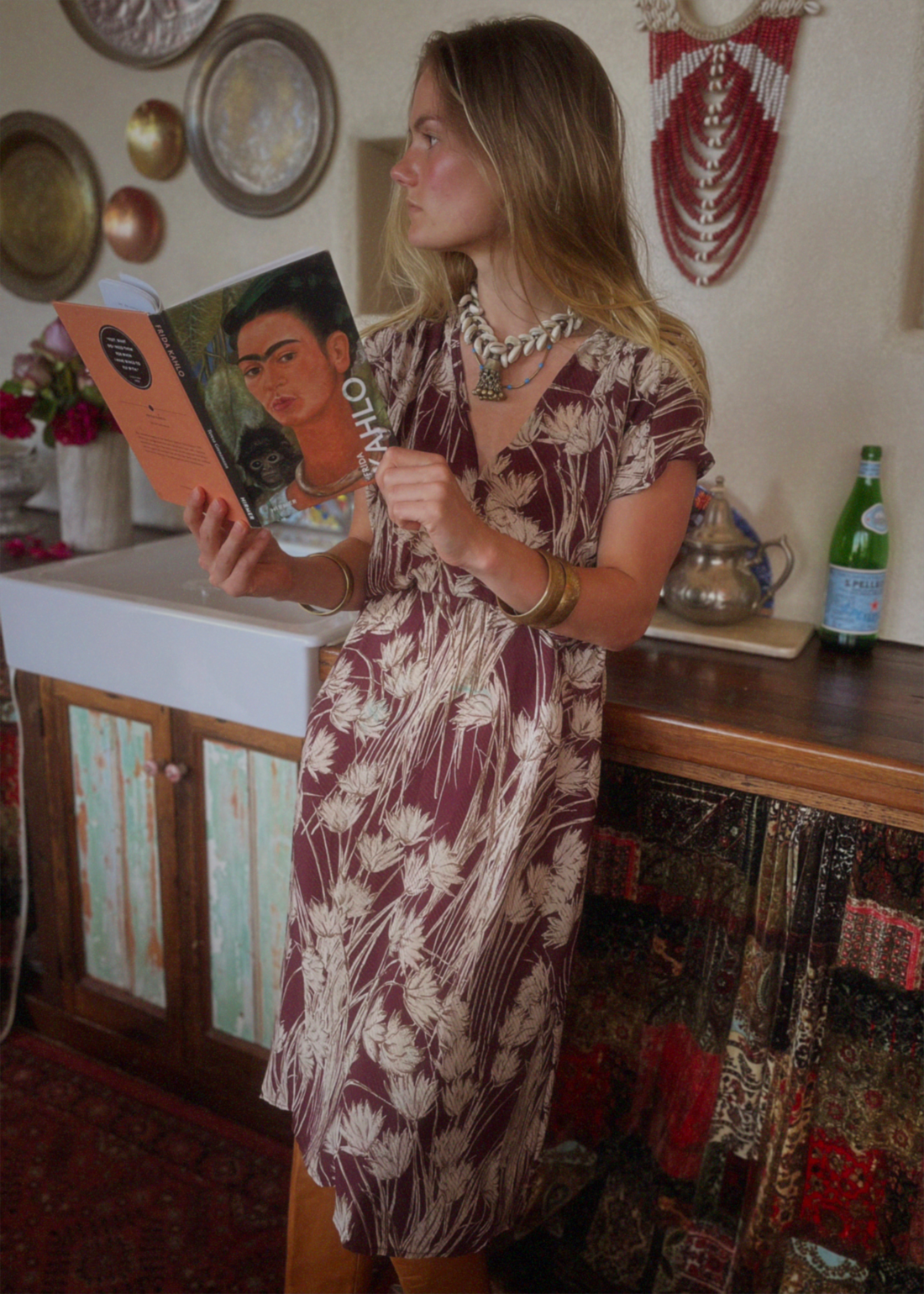 Protea Silk Crepe 1930&