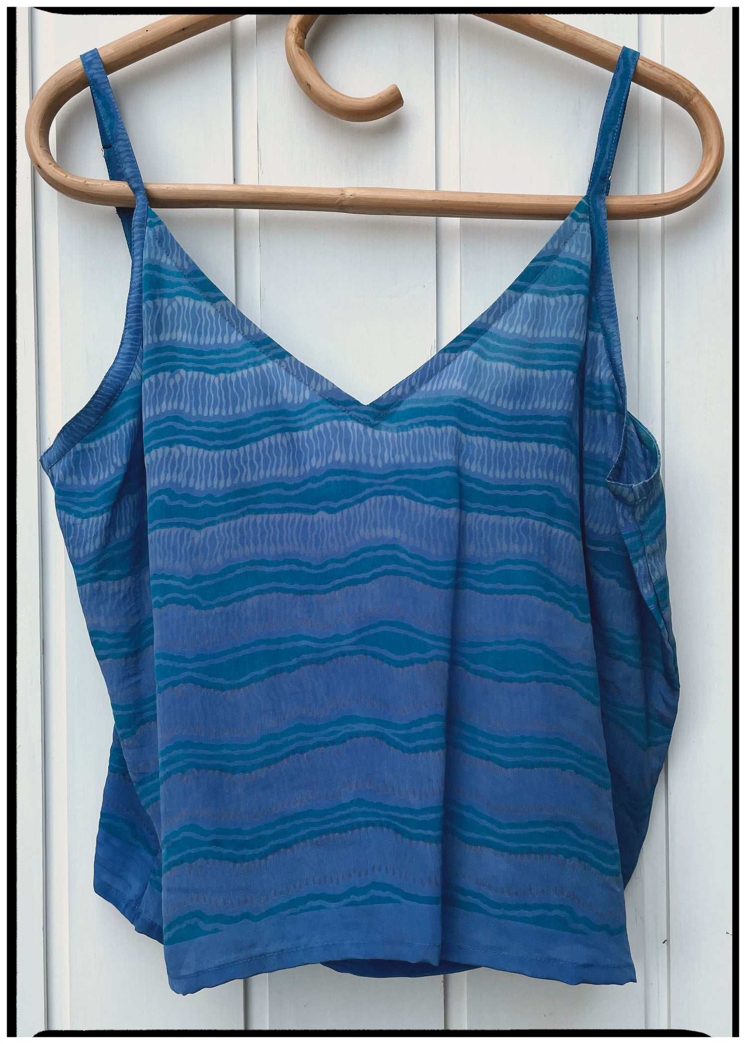 Reseda Silk Crepe Camisole Top ~ Ariel L