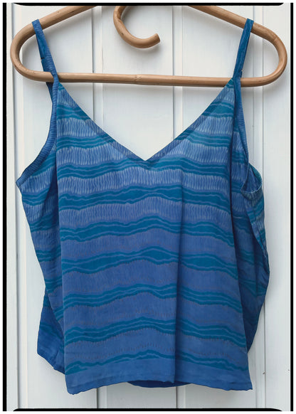 Reseda Silk Crepe Camisole Top ~ Ariel L