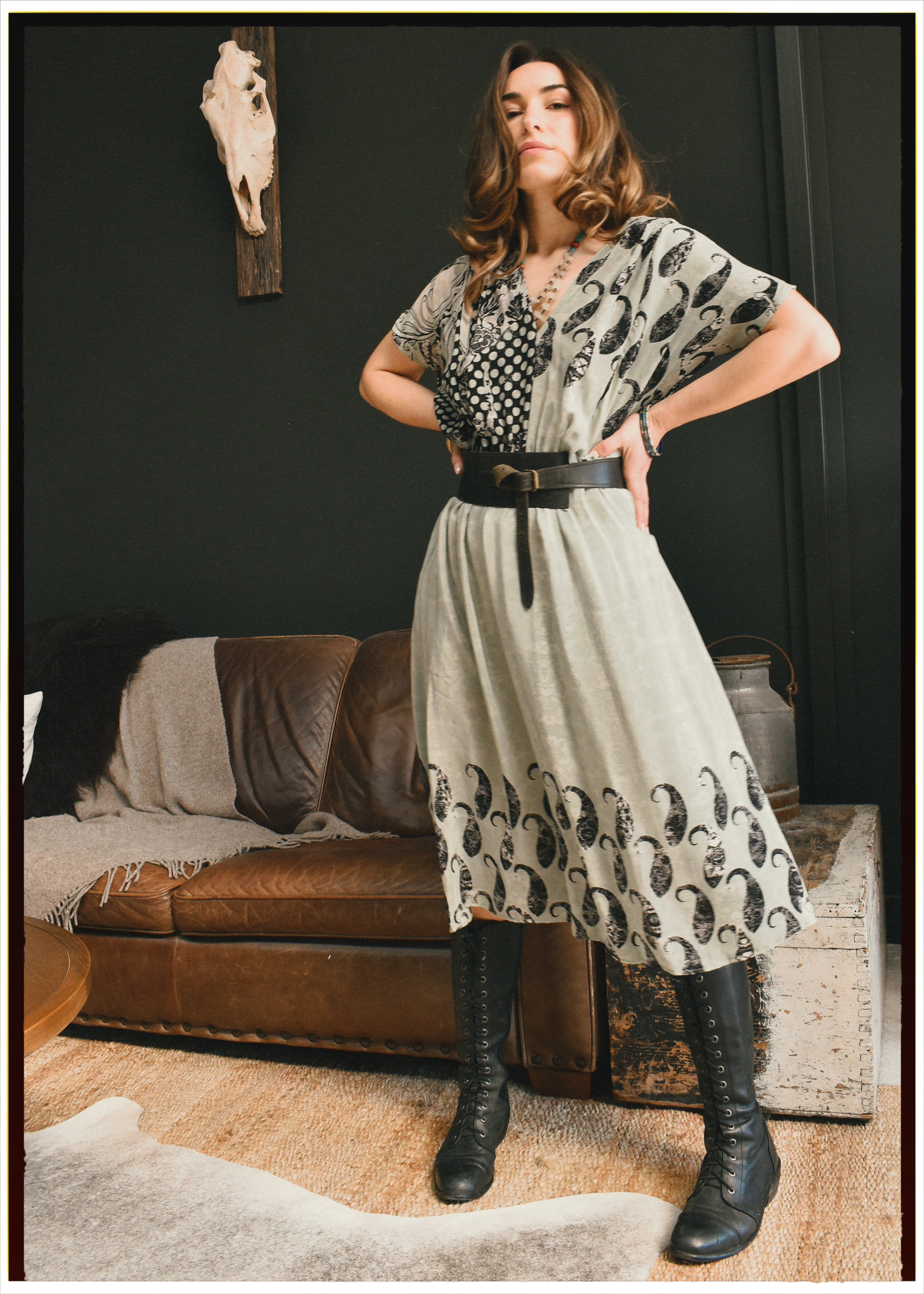 Protea Silk Crepe 1930&