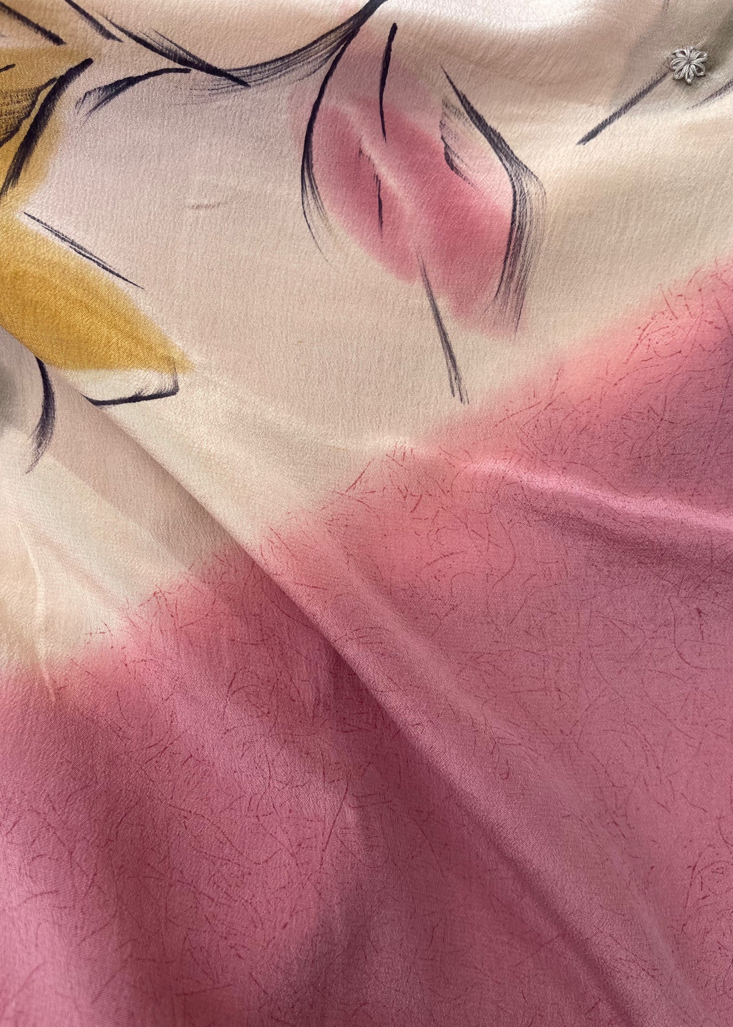 Reseda Silk Crepe Camisole Top ~ Musk M