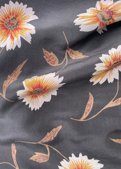 Reseda Silk Crepe Camisole Top ~ Sunflower M