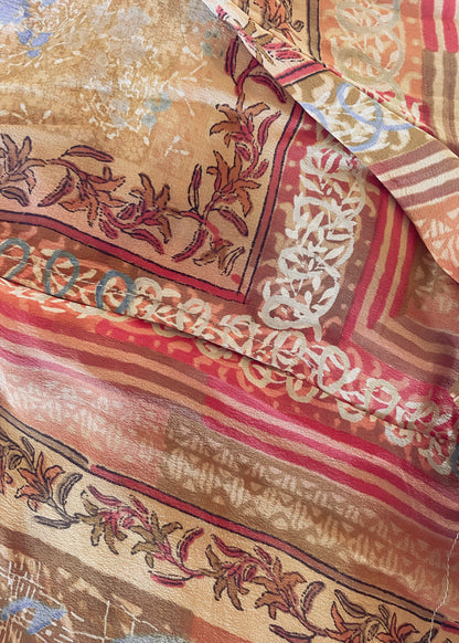 Fumaria Silk Shorts ~ Harvest S