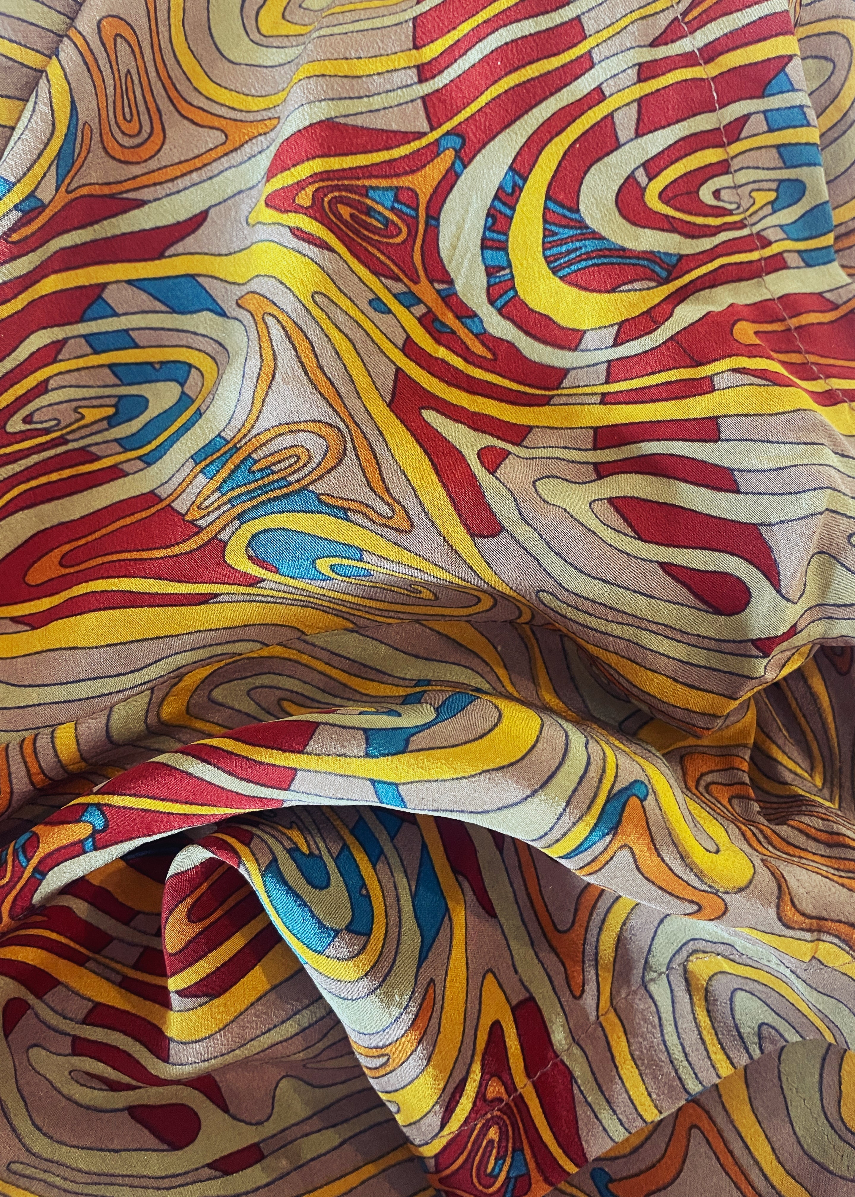 Fumaria Silk Shorts ~ Retro XS