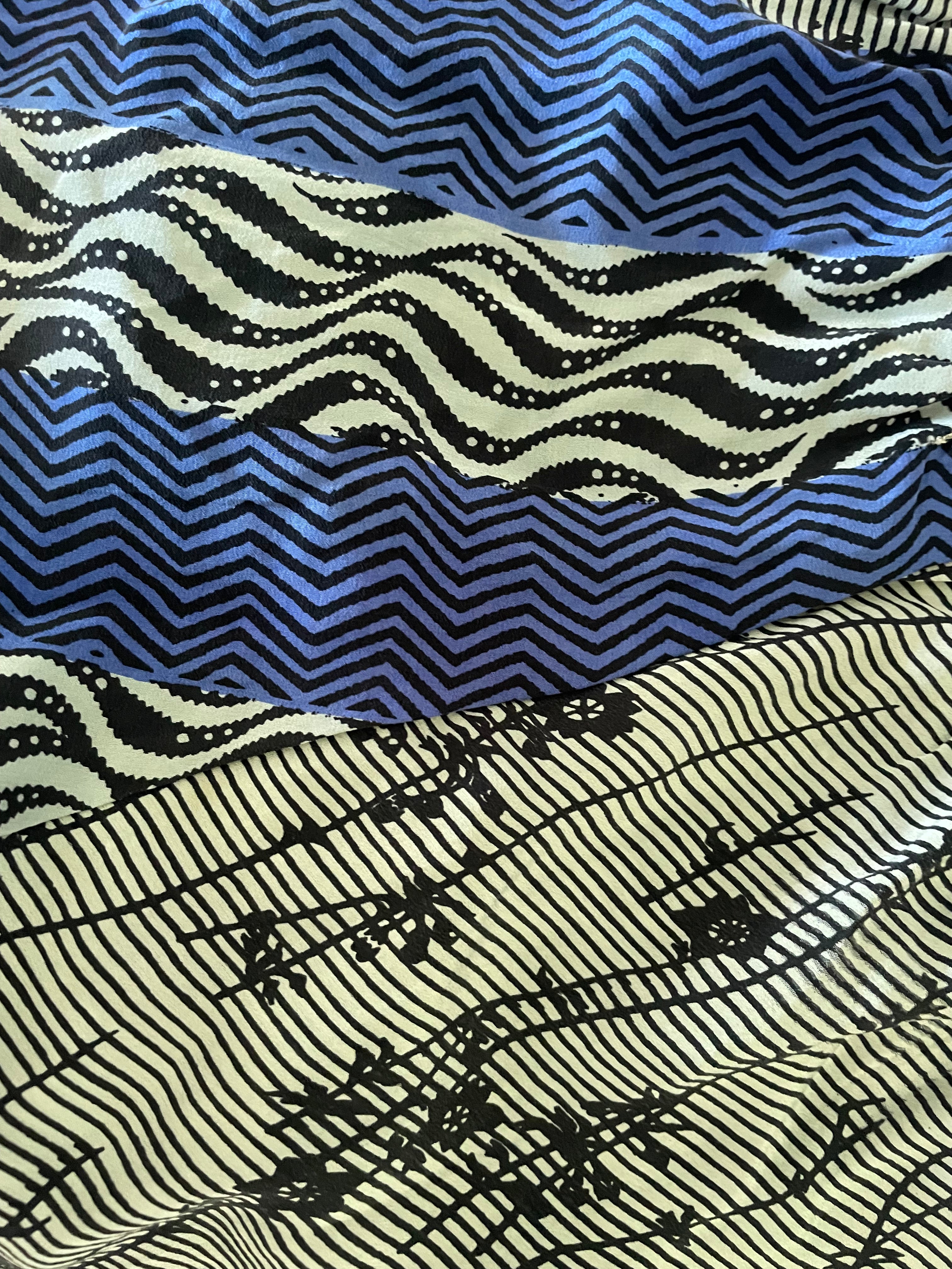 Fumaria Silk Shorts ~ Marble L