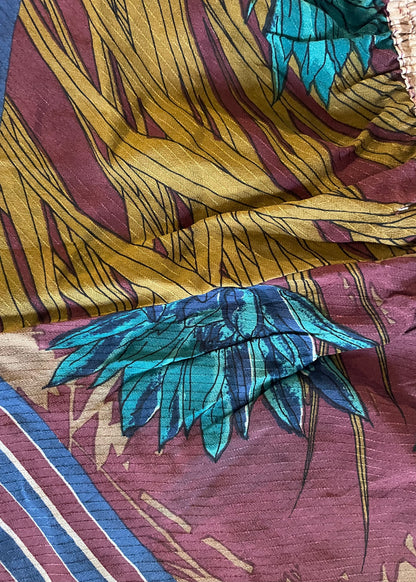 Fumaria Silk Shorts ~ Caneel XL