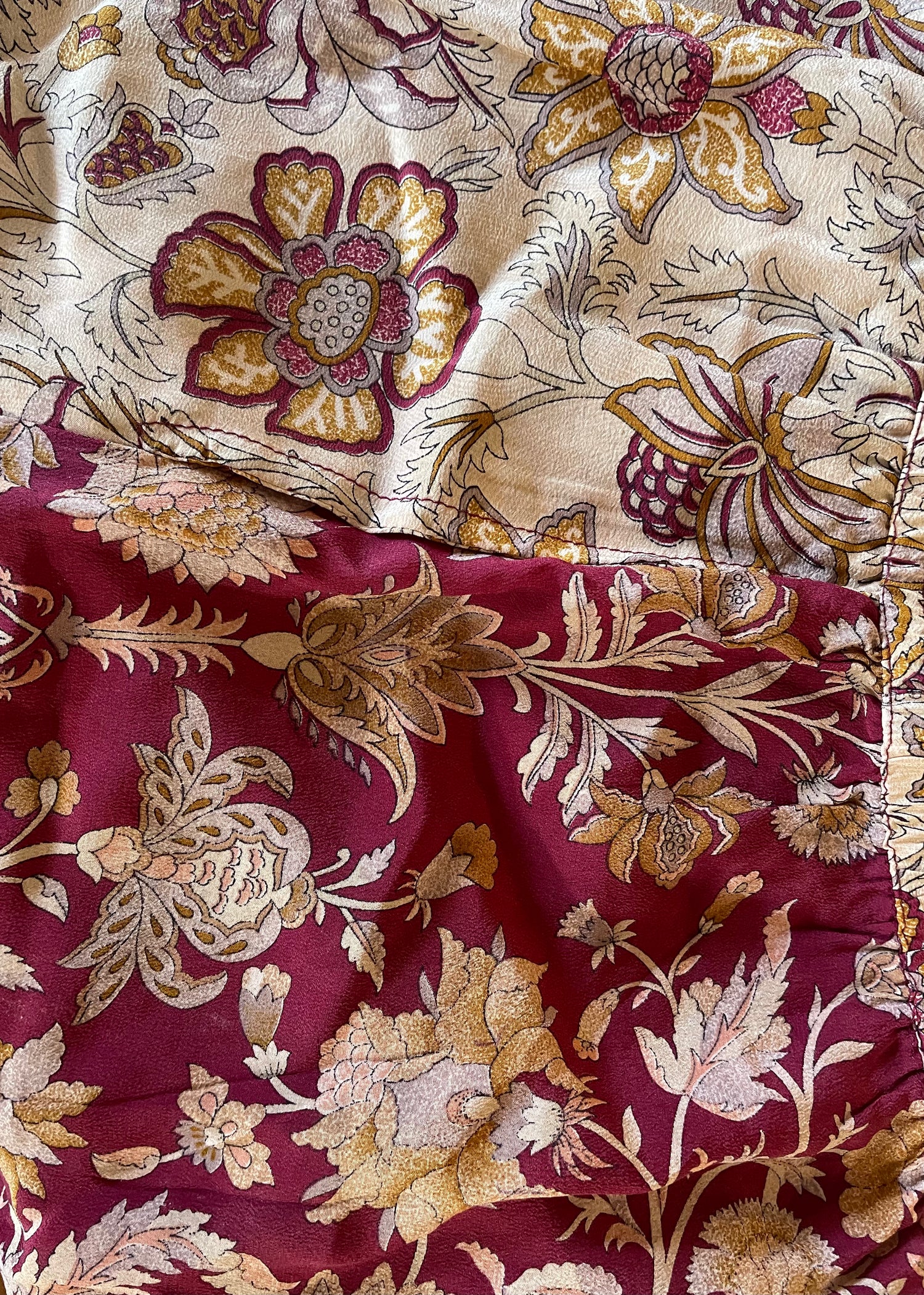 Fumaria Silk Shorts ~ Puffin XL