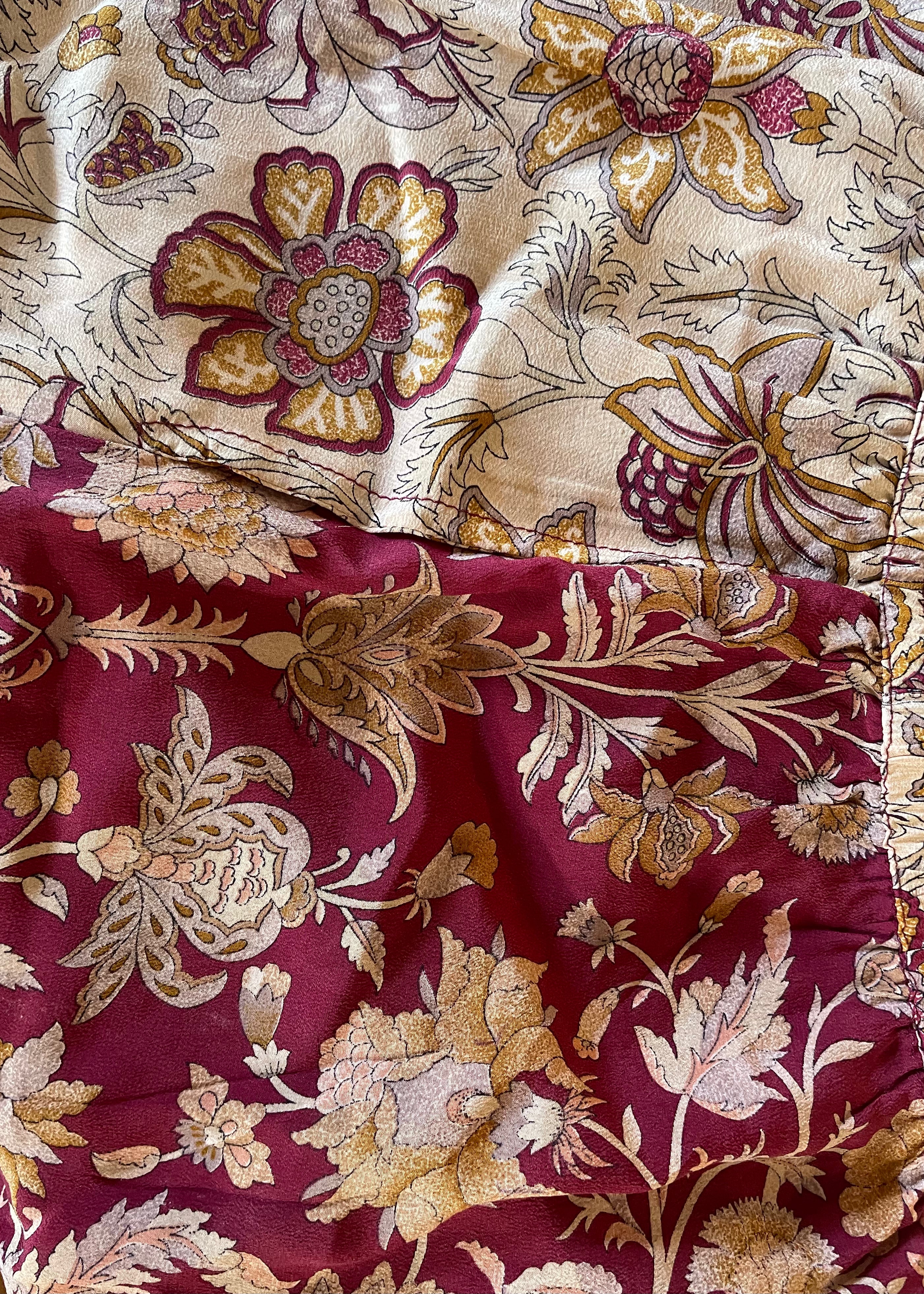 Fumaria Silk Shorts ~ Puffin XL