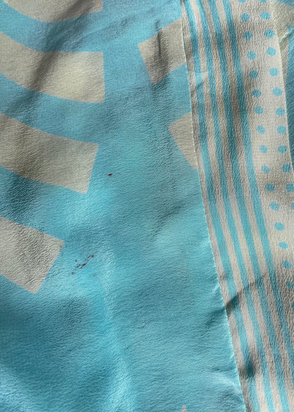 Pilea Silk Crepe Wrap Kimono Top ~ Petit S/M