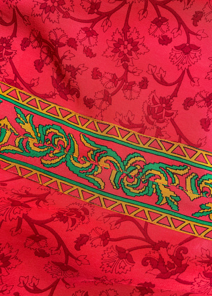 Zea Silk Crepe Kaftan Maxi Dress ~  Ibis S, M &amp; XL