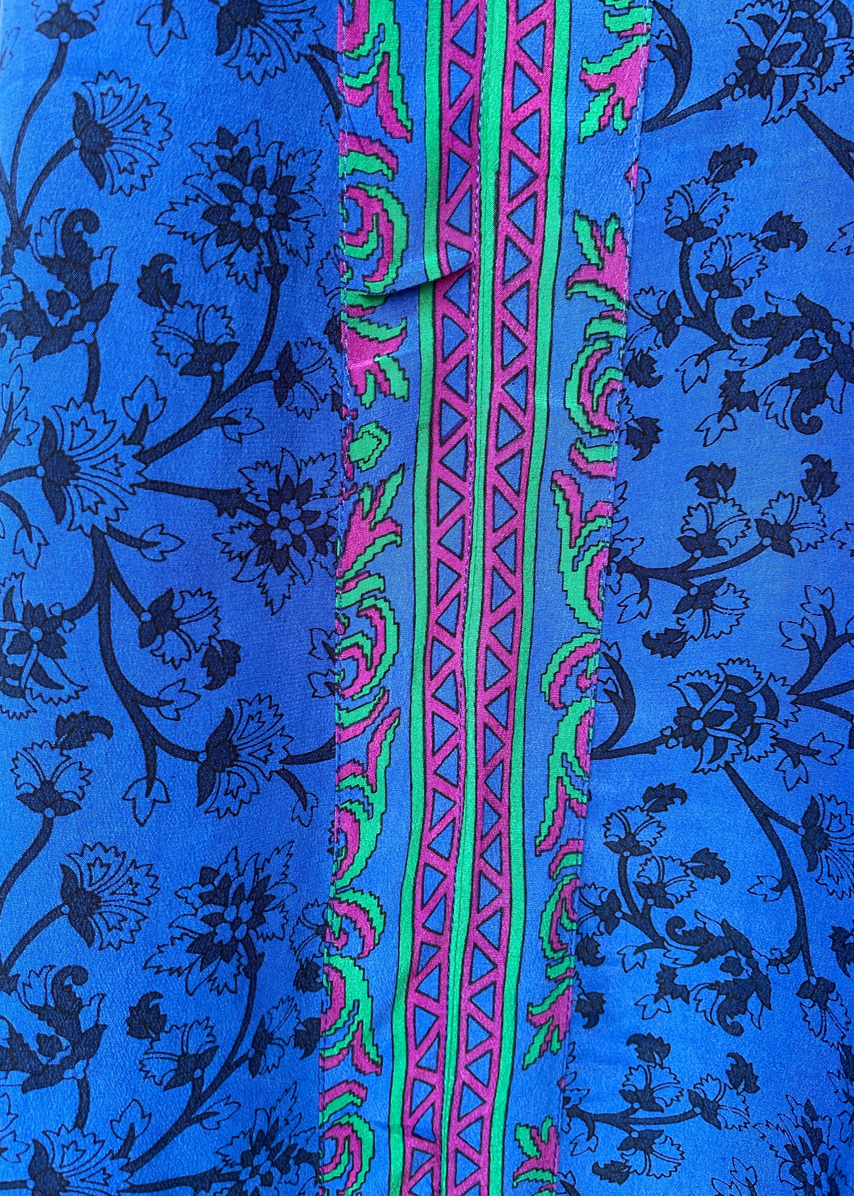 Zea Silk Crepe Kaftan Maxi Dress ~  Diva XS &amp; L &amp; XL