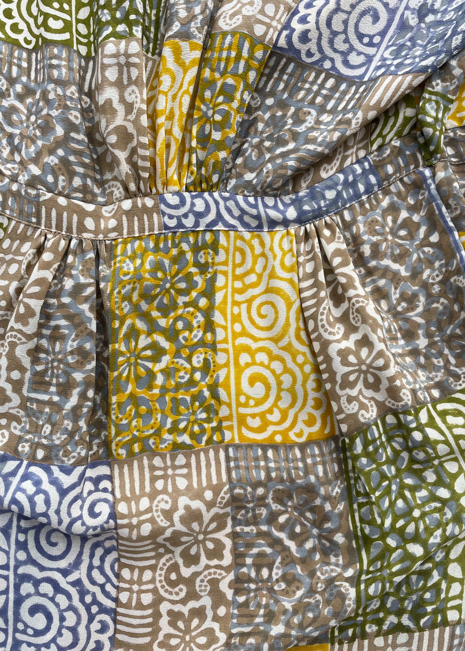 Caladium Silk Wrap Dress ~ Chateau S