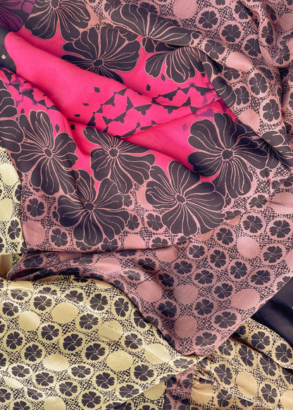 Caladium Silk Wrap Dress ~ Elmwood S
