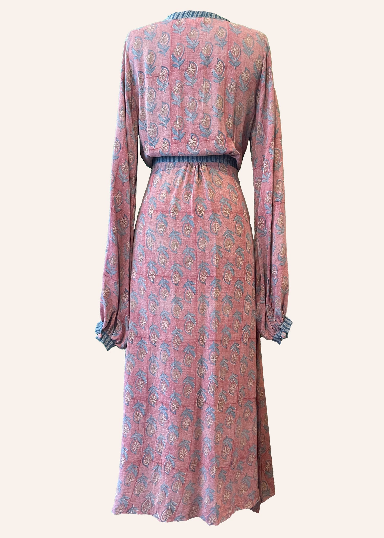 Caladium Silk Wrap Dress ~ Canyon S